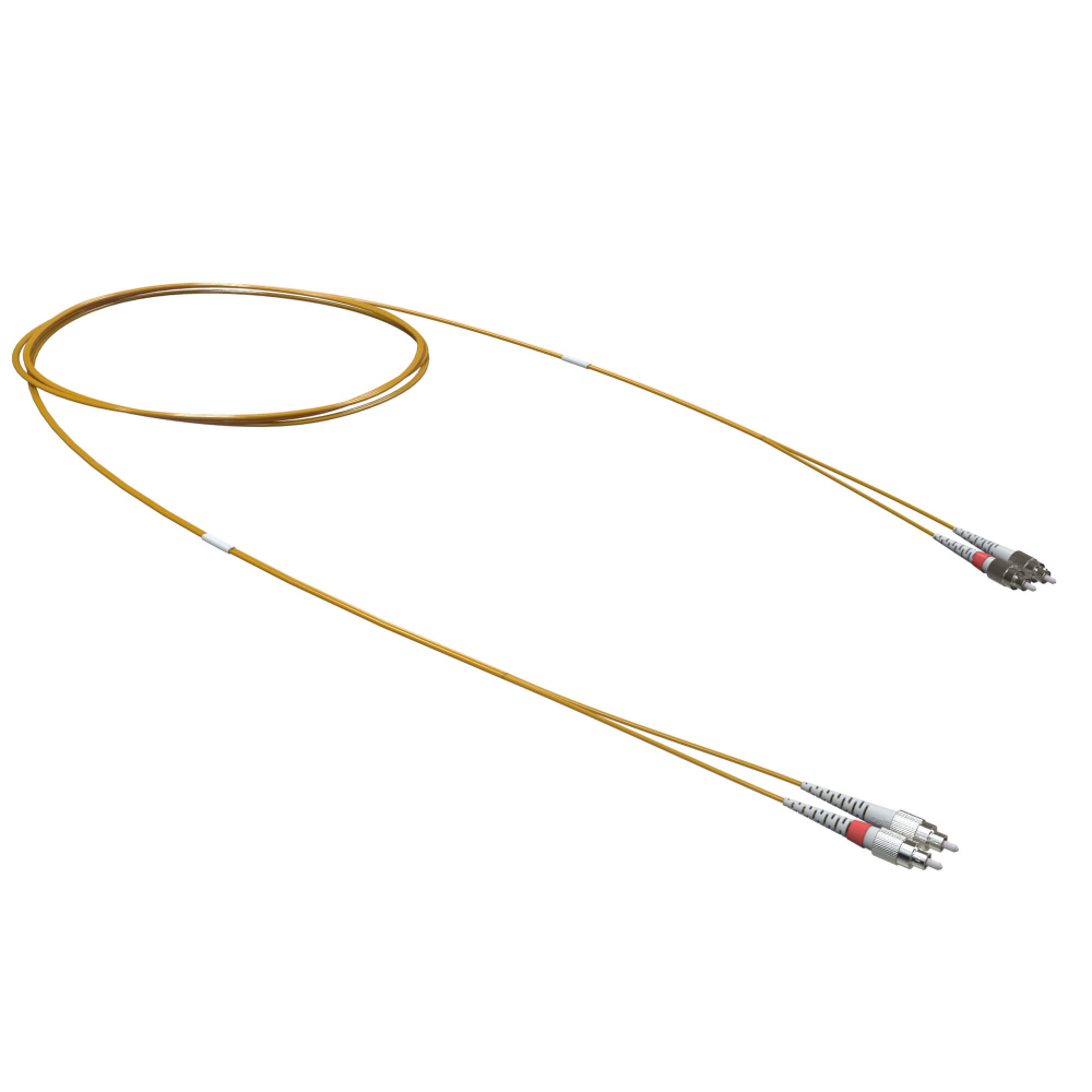 Оптический коммутационный шнур Duplex FC-UPC/FC-UPC, 50/125 OM2, 3 м