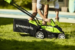 Газонокосилка Greenworks G40LM35K2