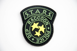 Шеврон Stars raccoon police ПВХ