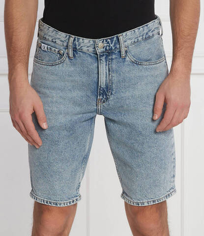 Шорты CALVIN KLEIN JEANS - голубой(J30J324873)
