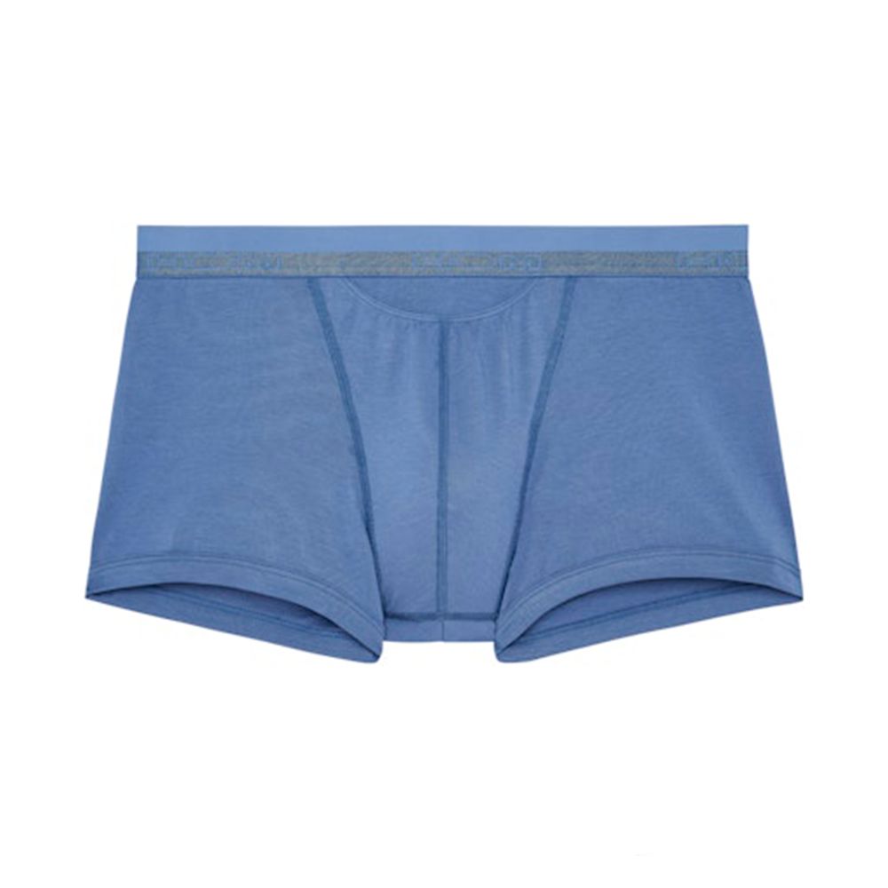 Мужские трусы боксеры голубые HOM HO1 35-9520-0054