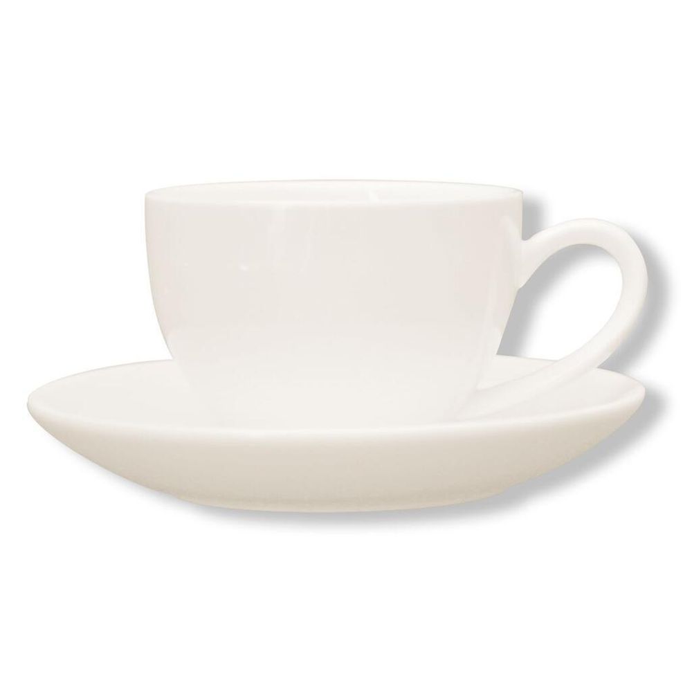 Чайная пара 255 мл белая фарфор P.L. Proff Cuisine [4]