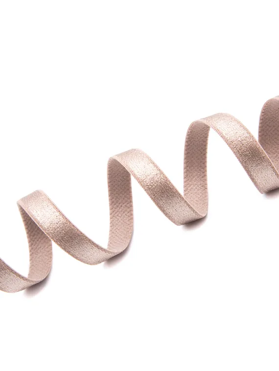 030 740/10 Бретель глянец Lauma 10 мм, кофе с молоком 030