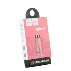 Разделитель автомобильный Hoco Z4 QC2.0 Car Charger Apple&amp;Android (USB: 5V &amp; 2.1A) Розовое золото