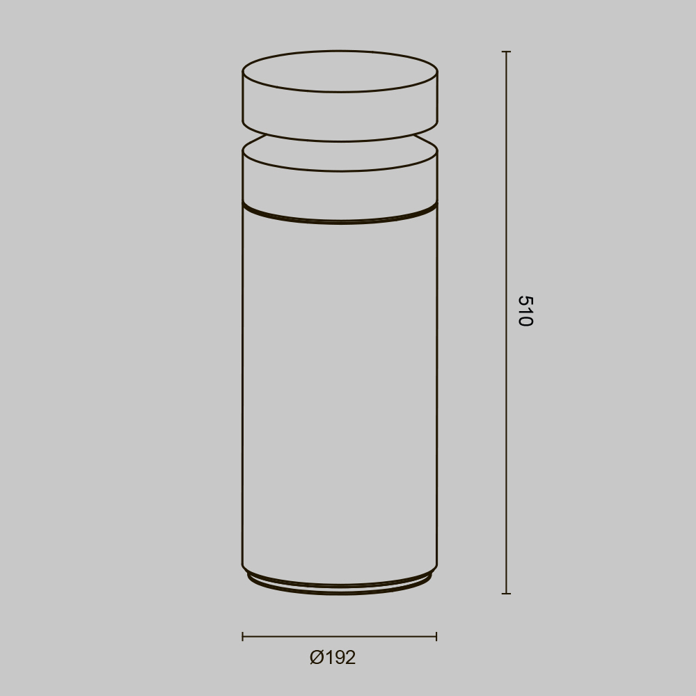 Ландшафтный светодиодный светильник Maytoni Betone O469FL-L20CM3K