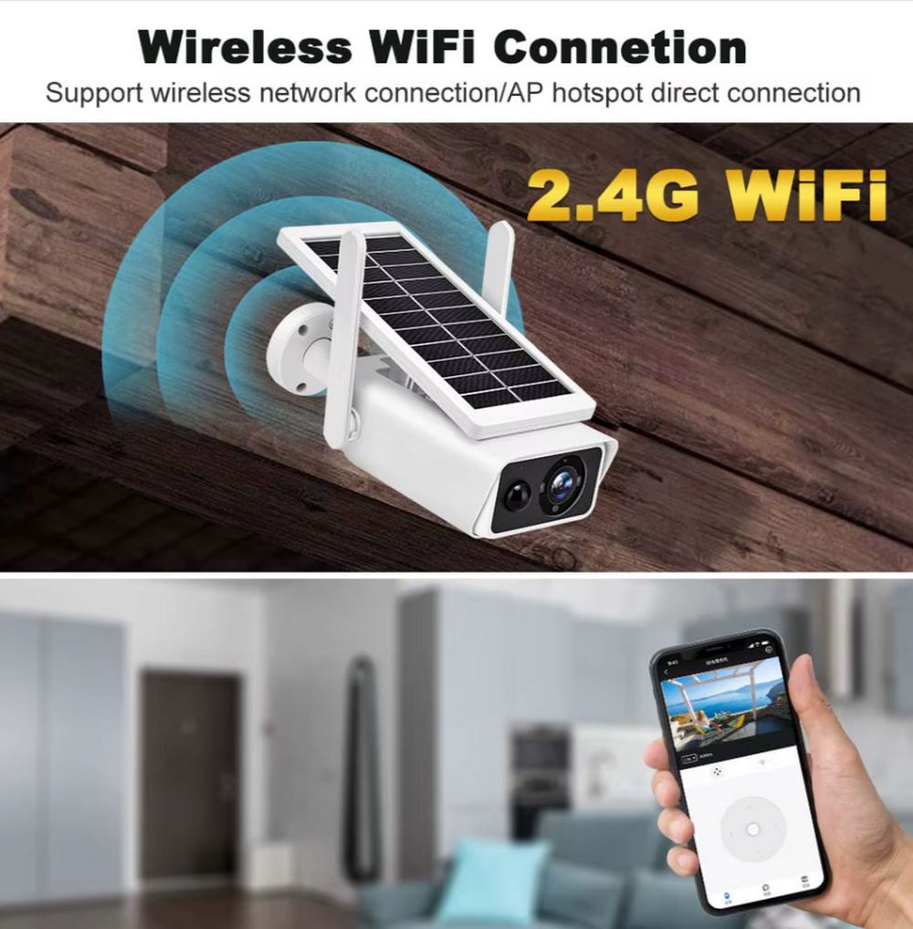 Wi-fi Smart камера + Solar panel 4MP RoHS A50