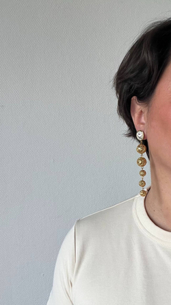 Серьги с ажурными подвесками