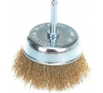 ЩЕТКА Д/ДРЕЛИ 75ММ ЧАШКА ЛАТУН/ВИТАЯ MATRIX 74478