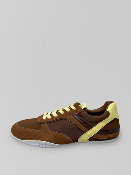 Кеды Calzature donna PA201-4 с замшевыми вставками