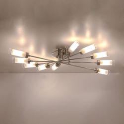 Citilux Хеликс CL109101 Люстра потолочная Матовый Хром