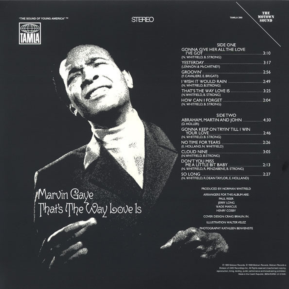 Marvin Gaye / That's The Way Love Is (LP)