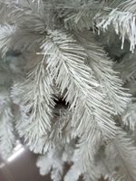 Искусственная белая елка «Жемчужная» (пвх) 270 см / 2.7 м