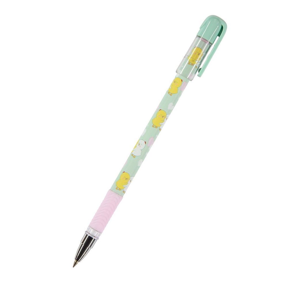 Ручка шариковая 0,5мм синяя &quot;MagicWrite.Обнимашки.Цыплята&quot; (Альт)