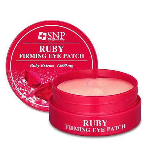 SNP Ruby Nutrition Eye Patch Гидрогелевые патчи для глаз с пудрой рубина 60 шт.
