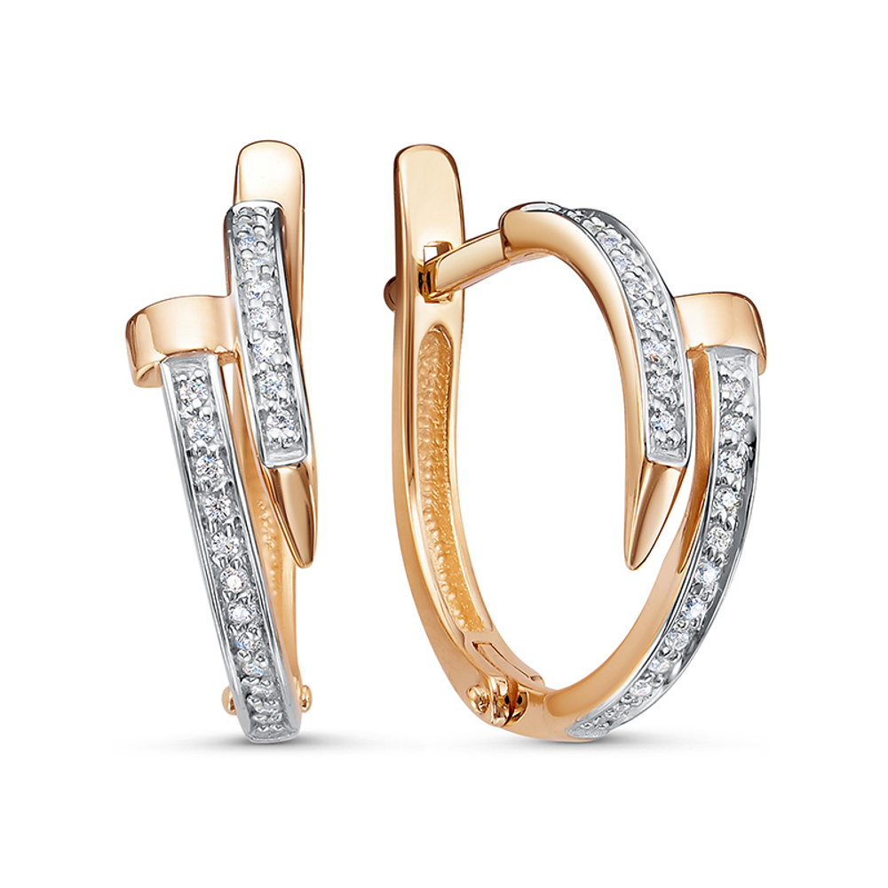 Серьги из золота 585 пробы