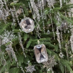 Ёлочное украшение «DIAMOND - Shine» 6,8*3,8*11,4 см, Серебро