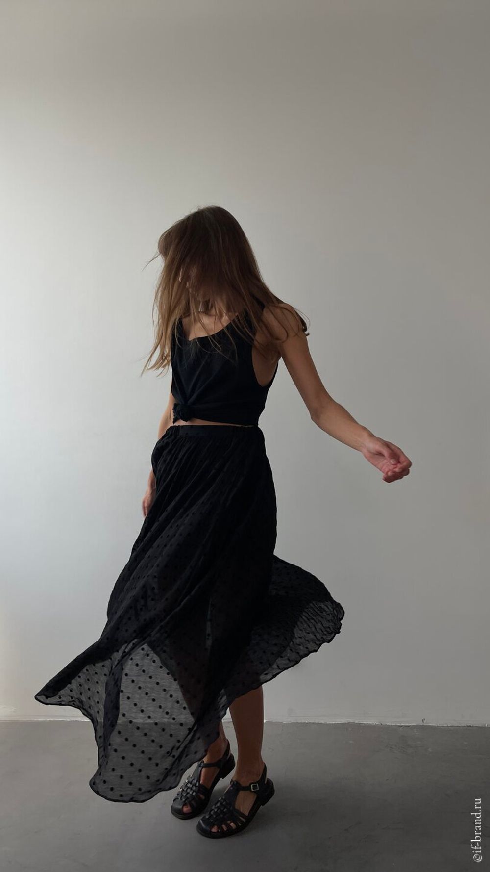 юбка IWON voluptuous горох