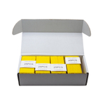 Бесконтактная цветная карта EM-Marine CLAMSHELL (YELLOW) с номером, желтого цвета