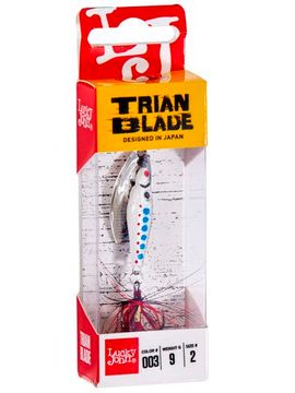 Блесна вращающаяся Lucky John TRIAN BLADE LONG 09.0г 003