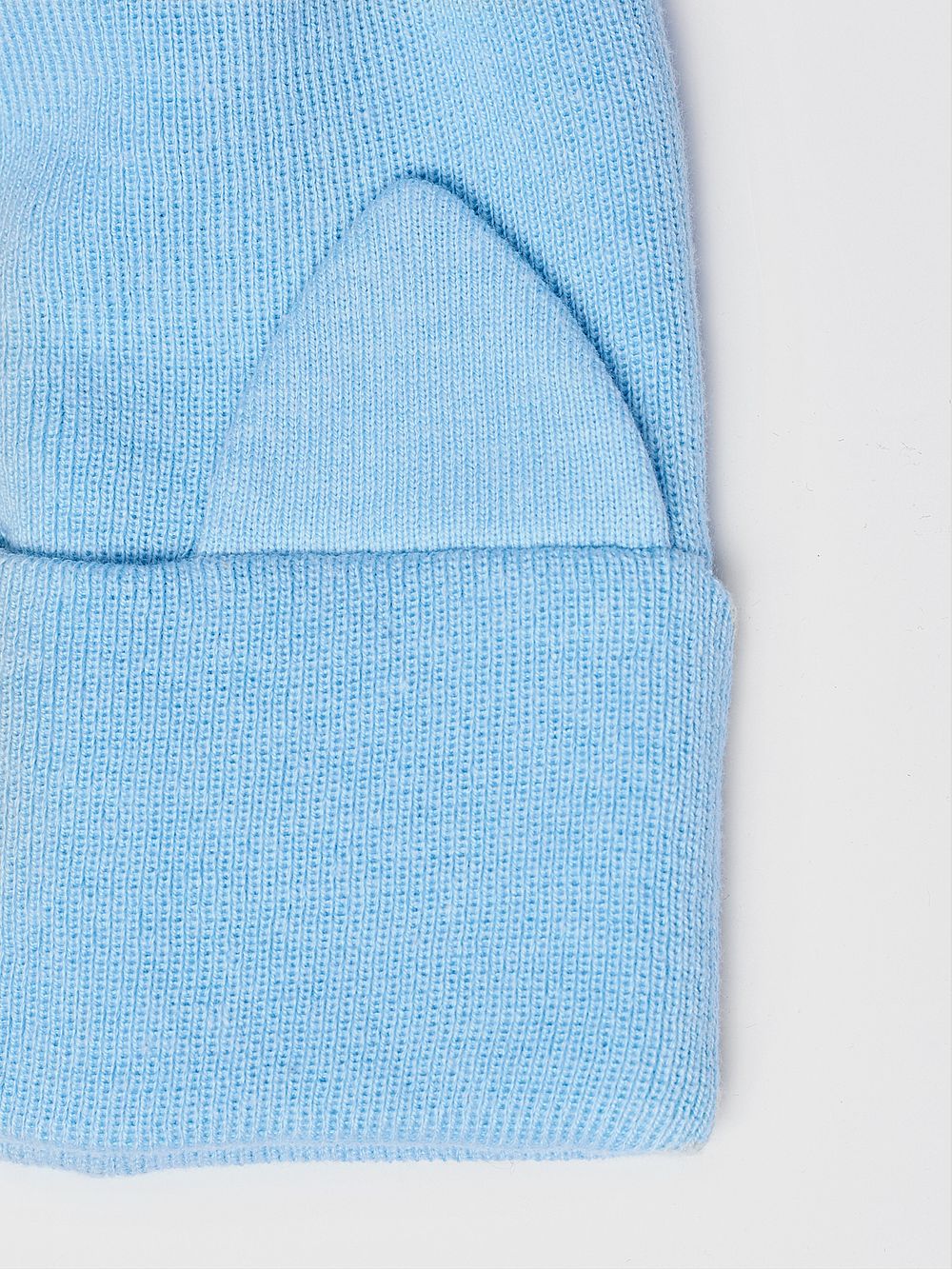 Шапка хлопковая вязаная КИС(Голубой)