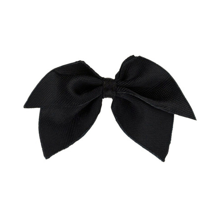 Бантик текстильный пришивной  "BLITZ" , №073 черный