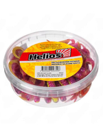 Твистер несъедобный Helios Credo Four tail 3,35"/8,5 см Phosphorus 30шт. (HS-20-041-N-30)