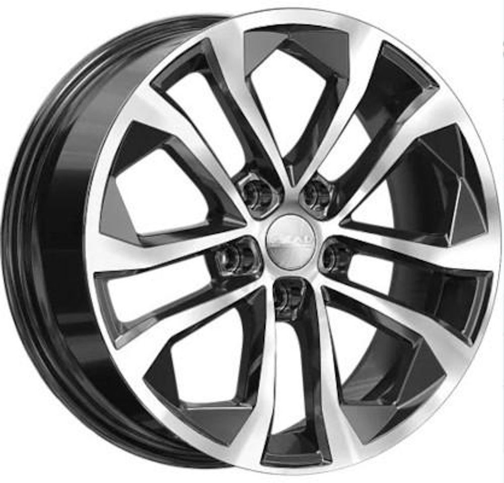 Скад Тукан 7x17 5x114.3 ET 35 Dia 67.1 (BFP)