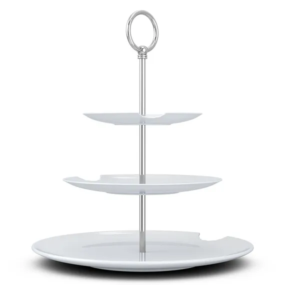 Этажерка food-tempel teller mit biss, 3 яруса, D15/20/28 см