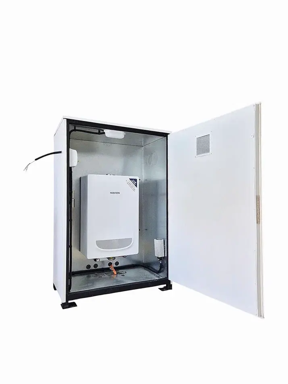 Комплект котел настенный NAVIEN Deluxe S-24k COAX + термобокс наруж. размещения + коаксиальная труба