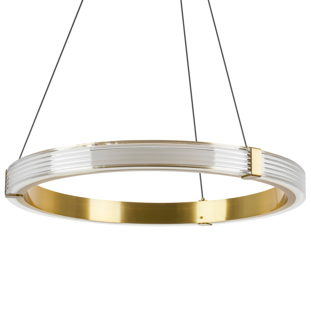 736261 Люстра ROTONDA 30W LED 1474LM 360G ЛАТУНЬ 3000K