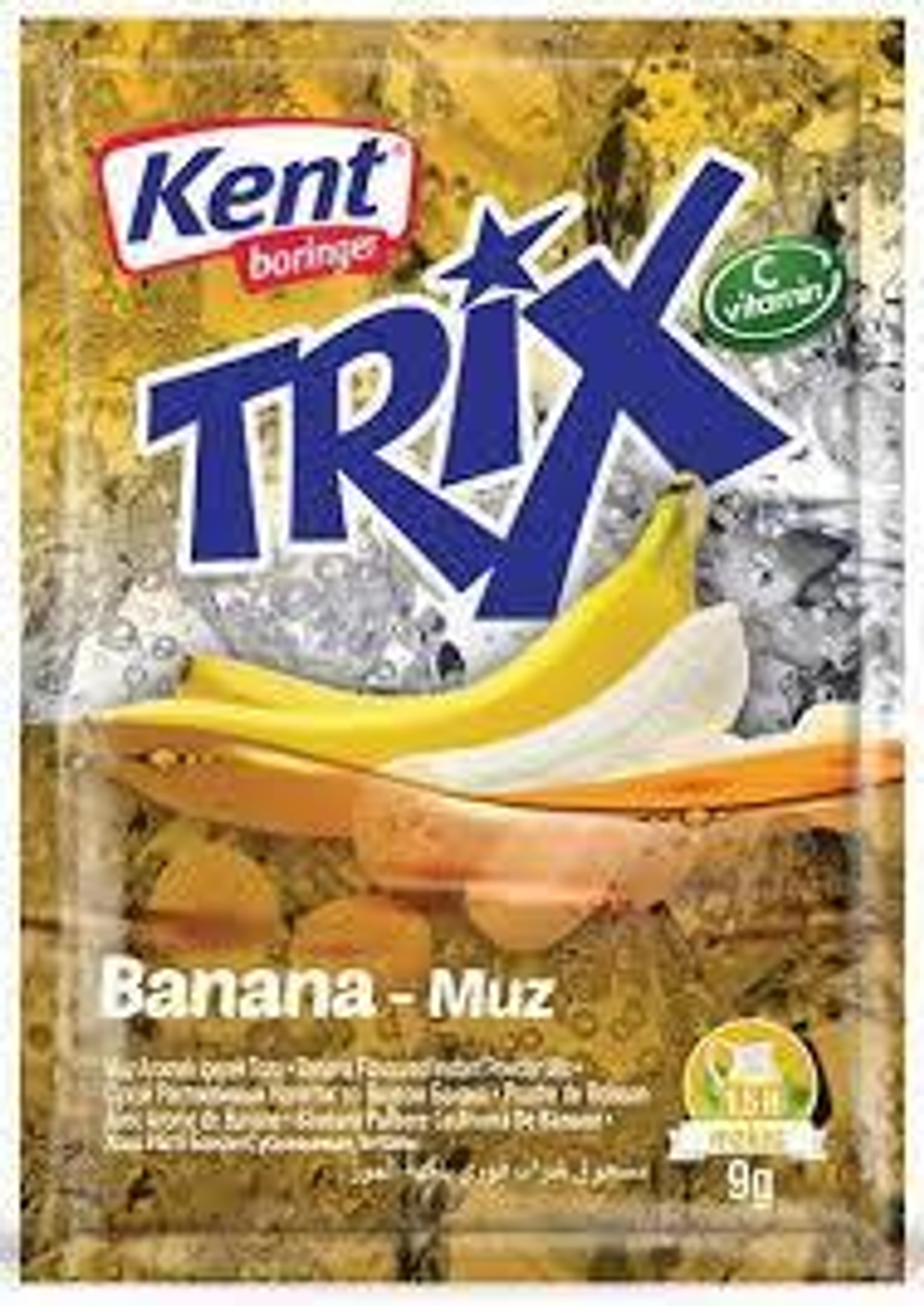 Раств. напит. "TRIX" банан 24*24шт 9г