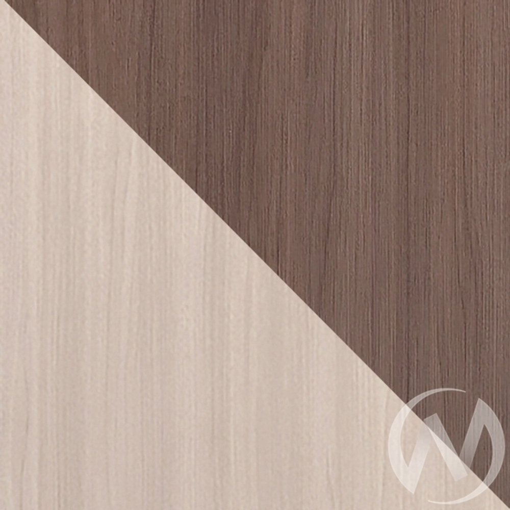 Шкаф Трио 3-х створчатый (шимо темный/шимо светлый)