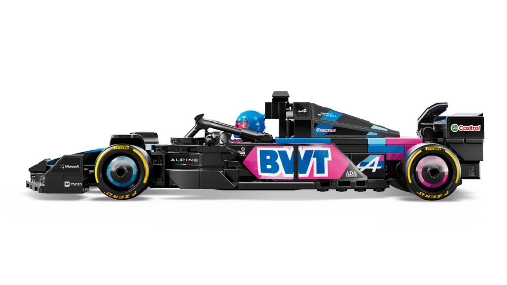 Конструктор LEGO Speed Champions 77248 Гоночный автомобиль BWT Alpine F1 Team A524