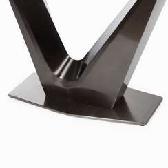 Консоль Optional 150х85 см, черная керамика