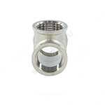 Тройник латунь никель Ду 40 (1 1/2") ВР/ВР SantechSystems