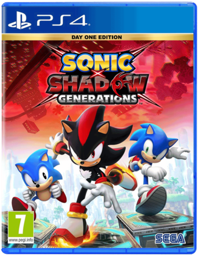 Игра Sonic X Shadow Generations Day 1 Edition (Русская версия) для PlayStation 4