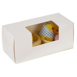 GAEM Набор из 2-х изделий декоративных "Гнездо пасхальное" (5,5*3,5), L11,5 W5 H5 см