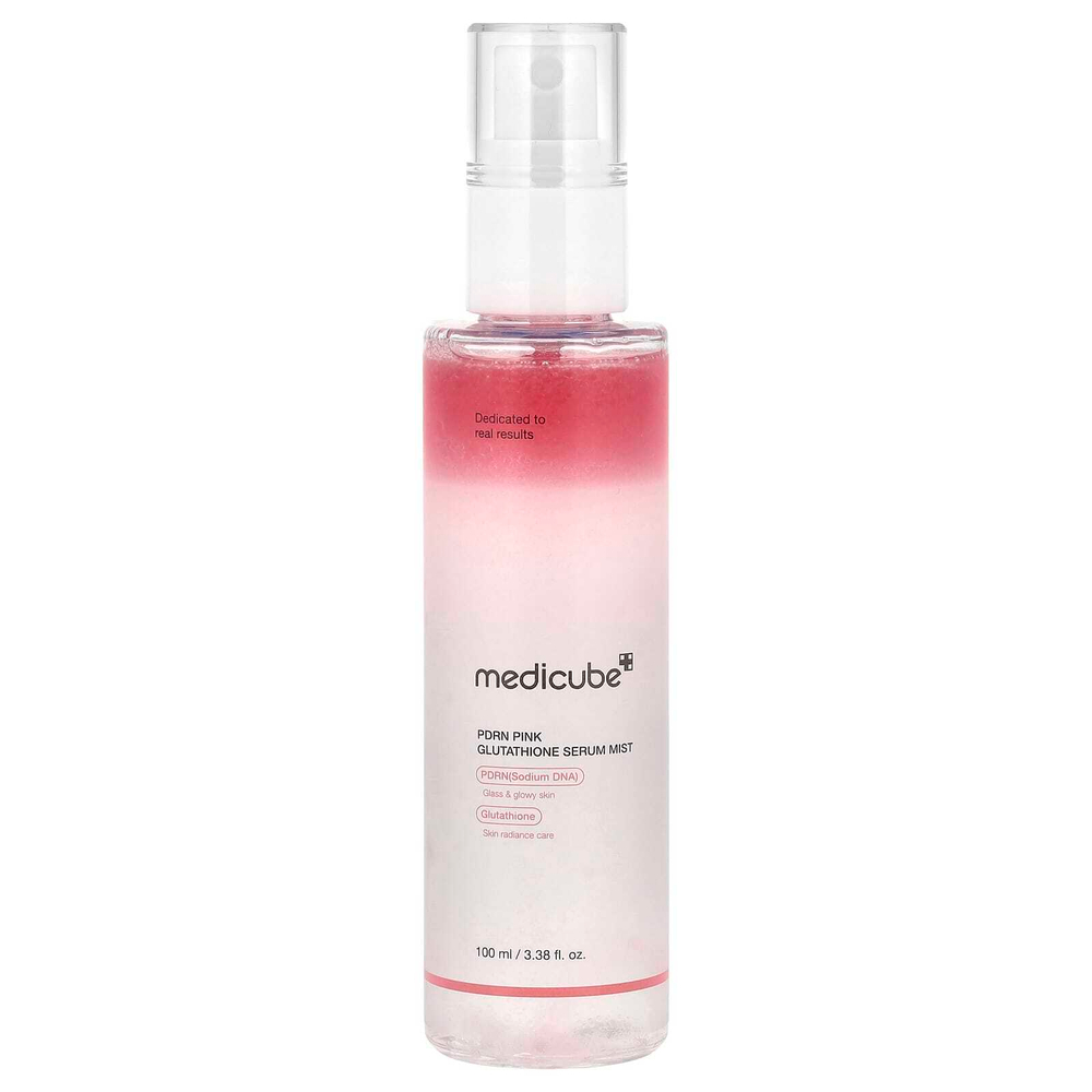 Medicube, PDRN Pink Glutathione Serum Mist, 100 мл (3,38 жидк. Унции)