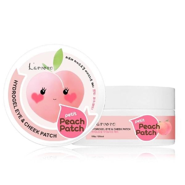 Патчи L’arvore для глаз гидрогелевые - L’arvore Hydrogel Eye&amp; Cheek Petit Peach Patch