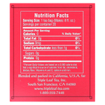 Triple Leaf Tea, черный чай с розой, 20 чайных пакетиков, 30 г (1,06 унции)