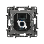 Розетка компьютерная RJ45 категория 6 UTP алюминий ETIKA Legrand