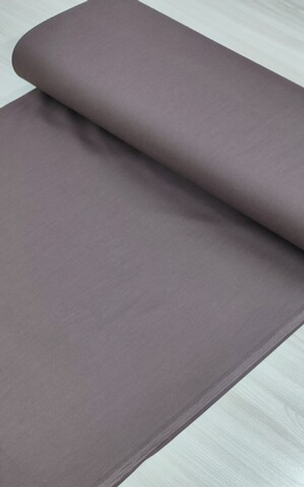 Ткань ранфорс (поплин люкс) однотонный "Шоколад"