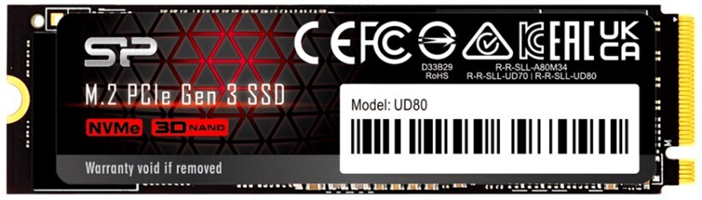 Накопитель SSD M.2 2280 Silicon Power SP250GBP34UD8005