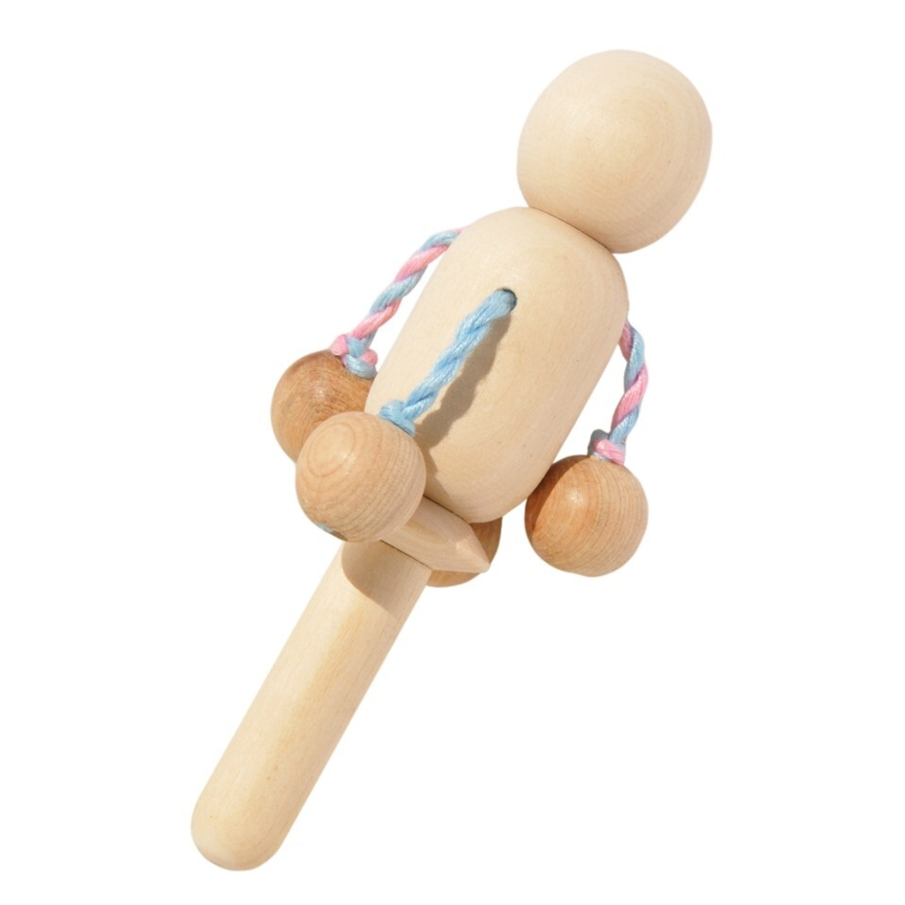 Погремушка Лялька неокрашенная Вальда