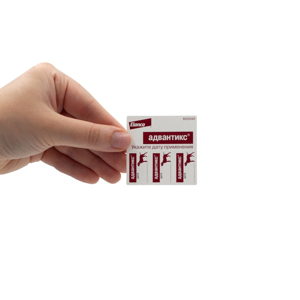 АДВАНТИКС Капли от клещей и блох для собак массой до 25-40 кг (1 пипетка)
