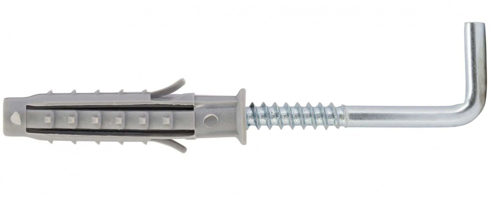 Дюбель с прямым крюком 6 мм (2шт/уп)