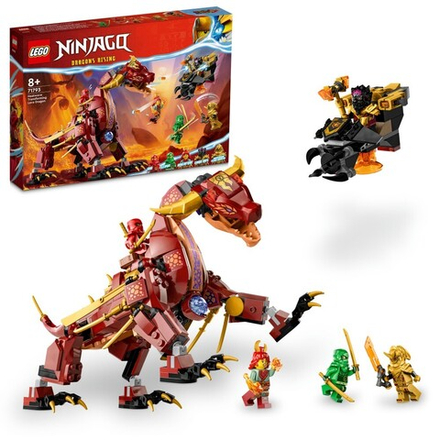 LEGO Ninjago — Лавовый дракон, превращающийся в волну огня 71793