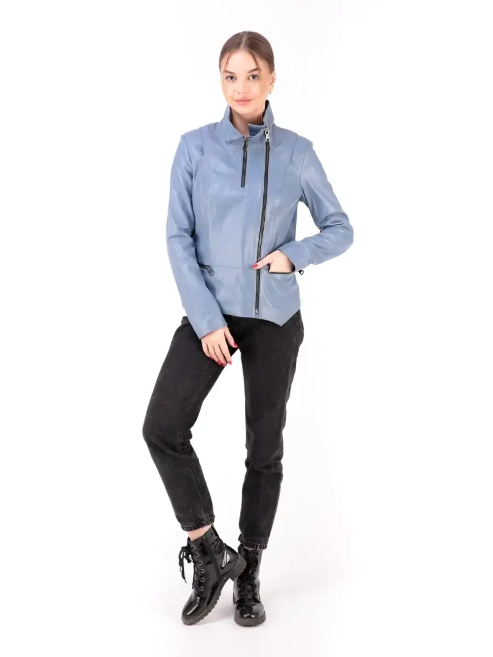 Куртка женская из натуральной кожи