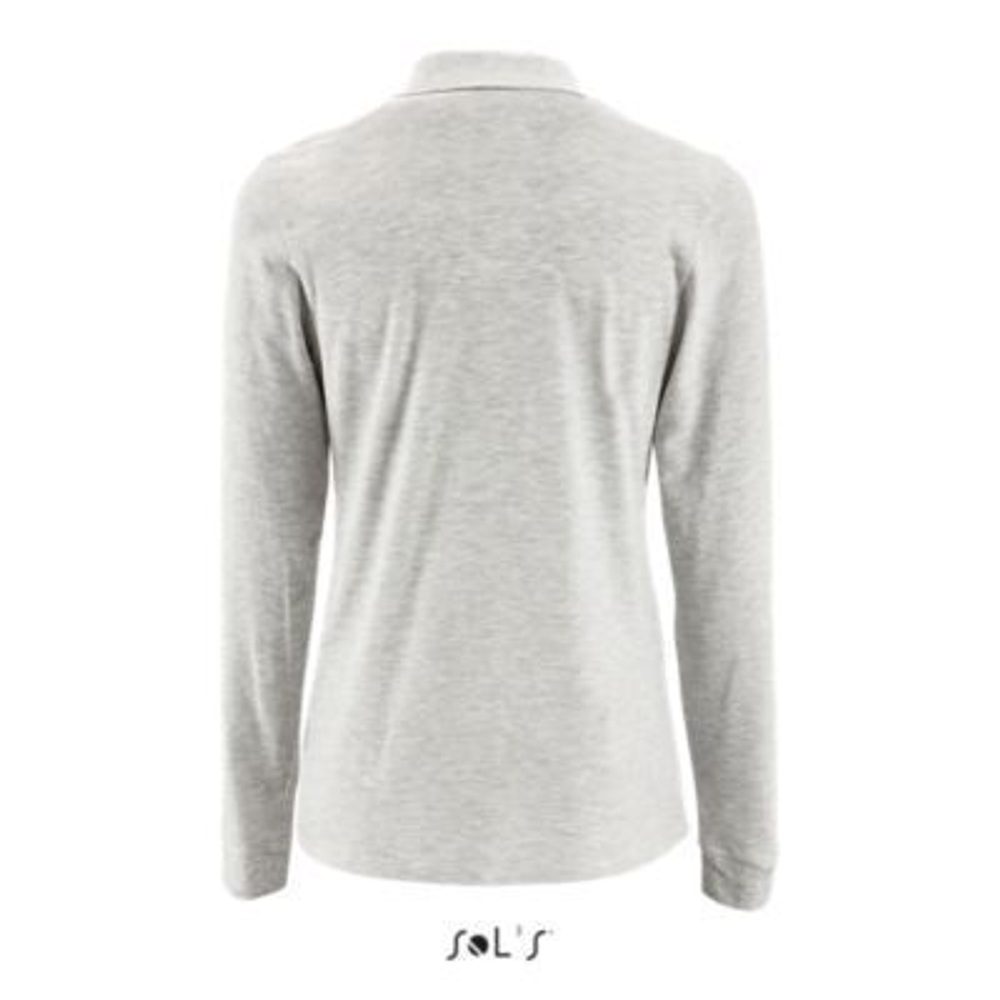 Рубашка поло с длинным рукавом Perfect, женская. Зелёный  L