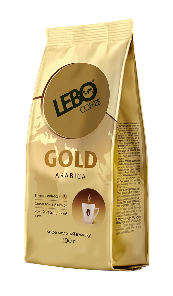 Кофе в зернах Lebo Gold, 500 г